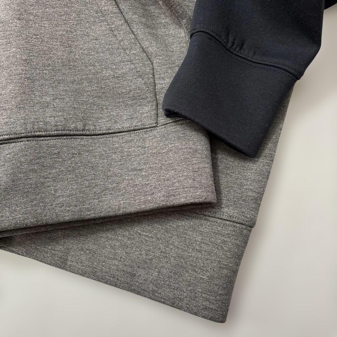 ZOY ゾーイ ダブルジップジャージ パンツ上下セット ネイビー✖️グレー