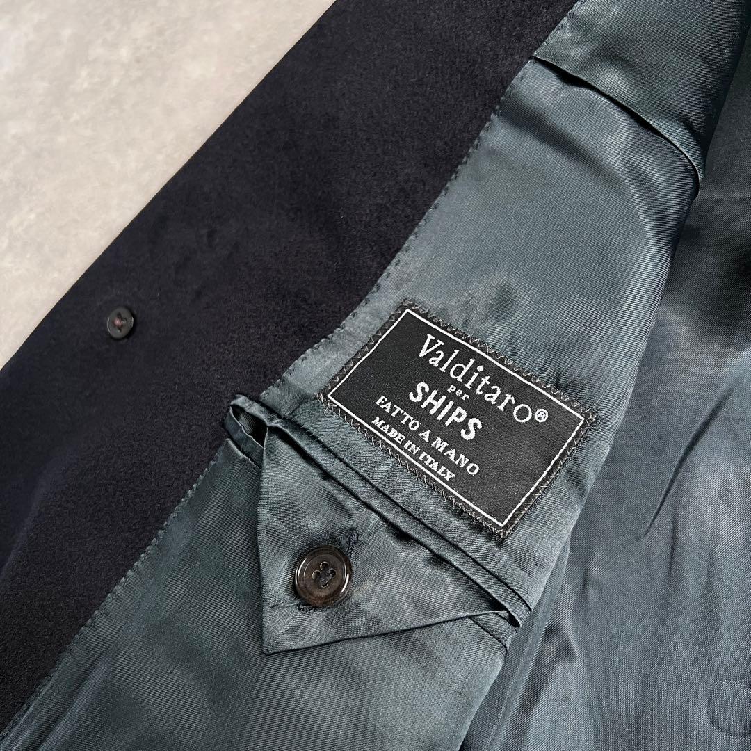 【極上品】ヴァルディターロSHIPS ロロピアーナ カシミヤ混 チェスターコート