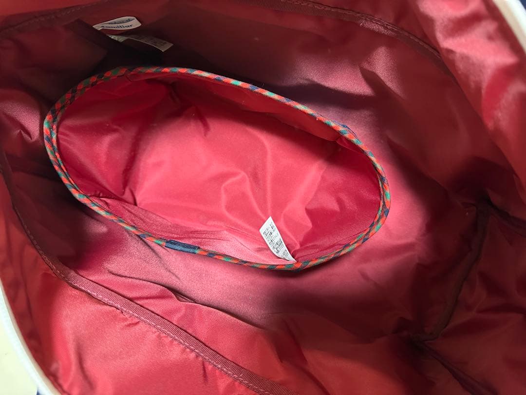 【美品】familiar ファミリア　2wayバッグ　おむつバッグ