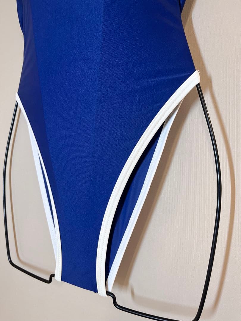 リアライズ水着 ハイレグ 競泳水着 廃盤モデル パイピングスク水タイプ サイズS