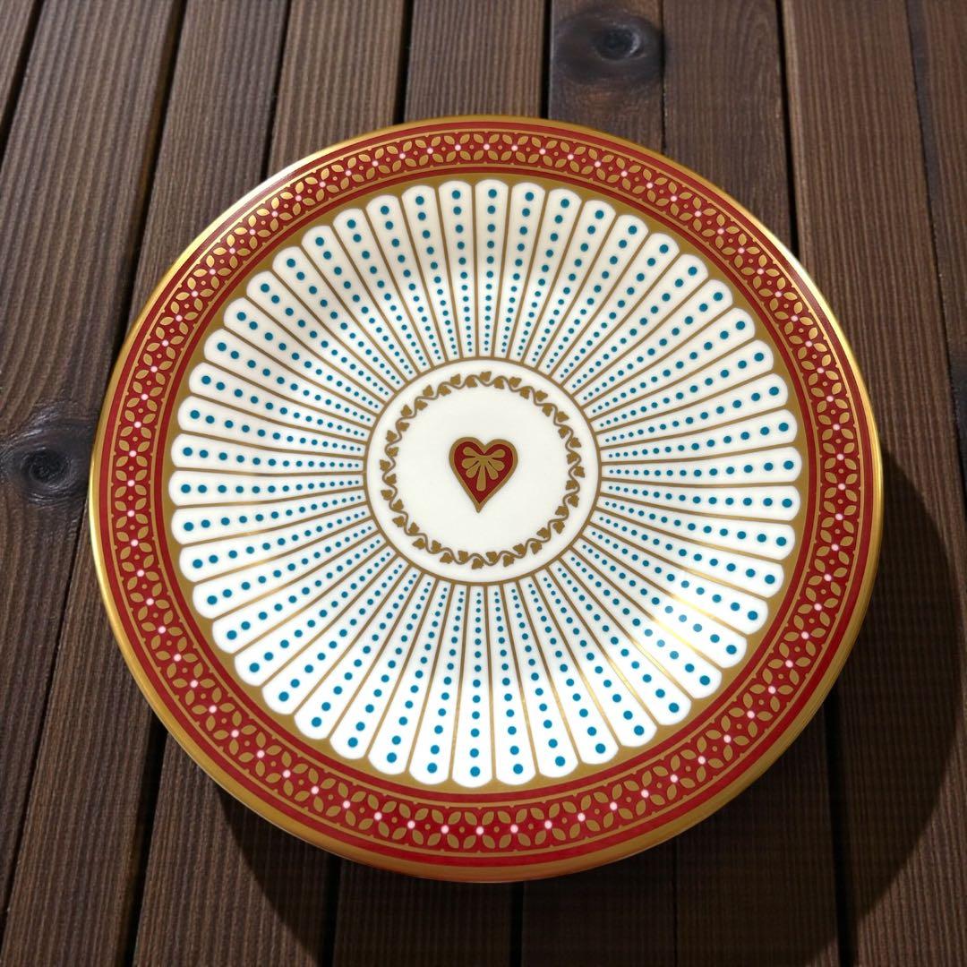 ウェッジウッド　ハーレクイン　クイーンオブハート　デザートプレート　18.5cm