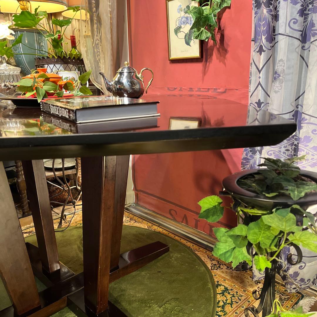 sale 1０５　ラウンドスクウェア　無垢材仕上げ　デザインレッグ