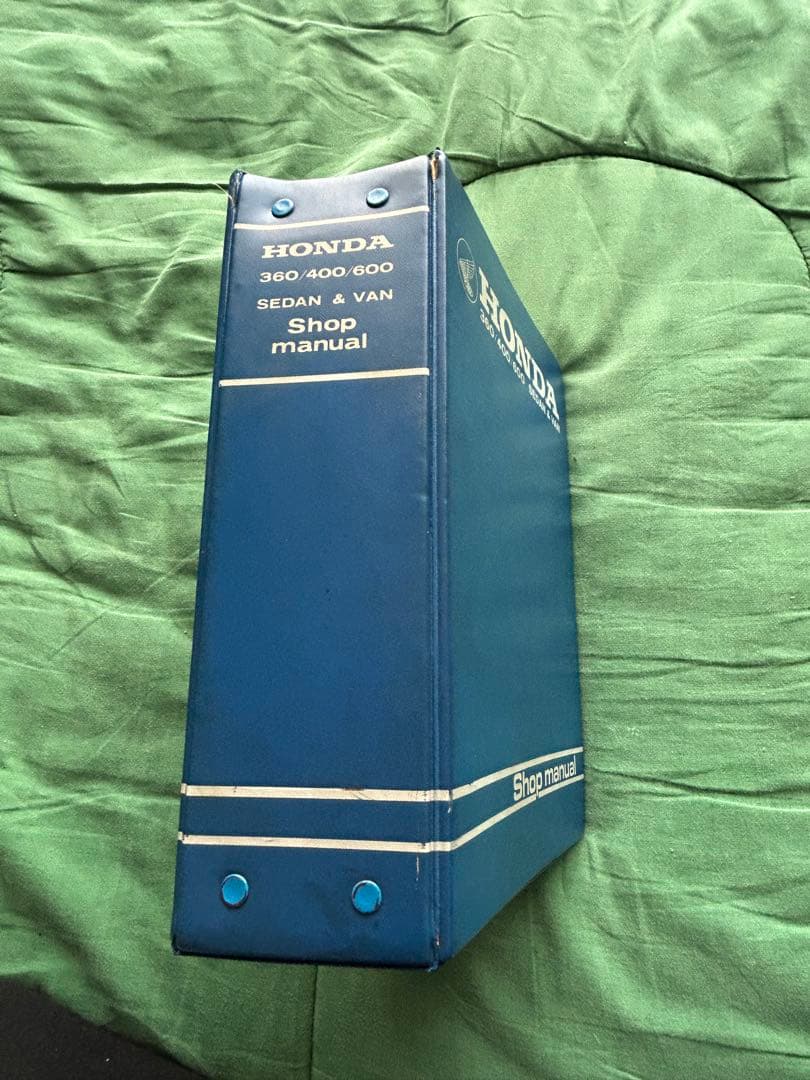 海外用 HONDA 360/400/600 Shop Manual