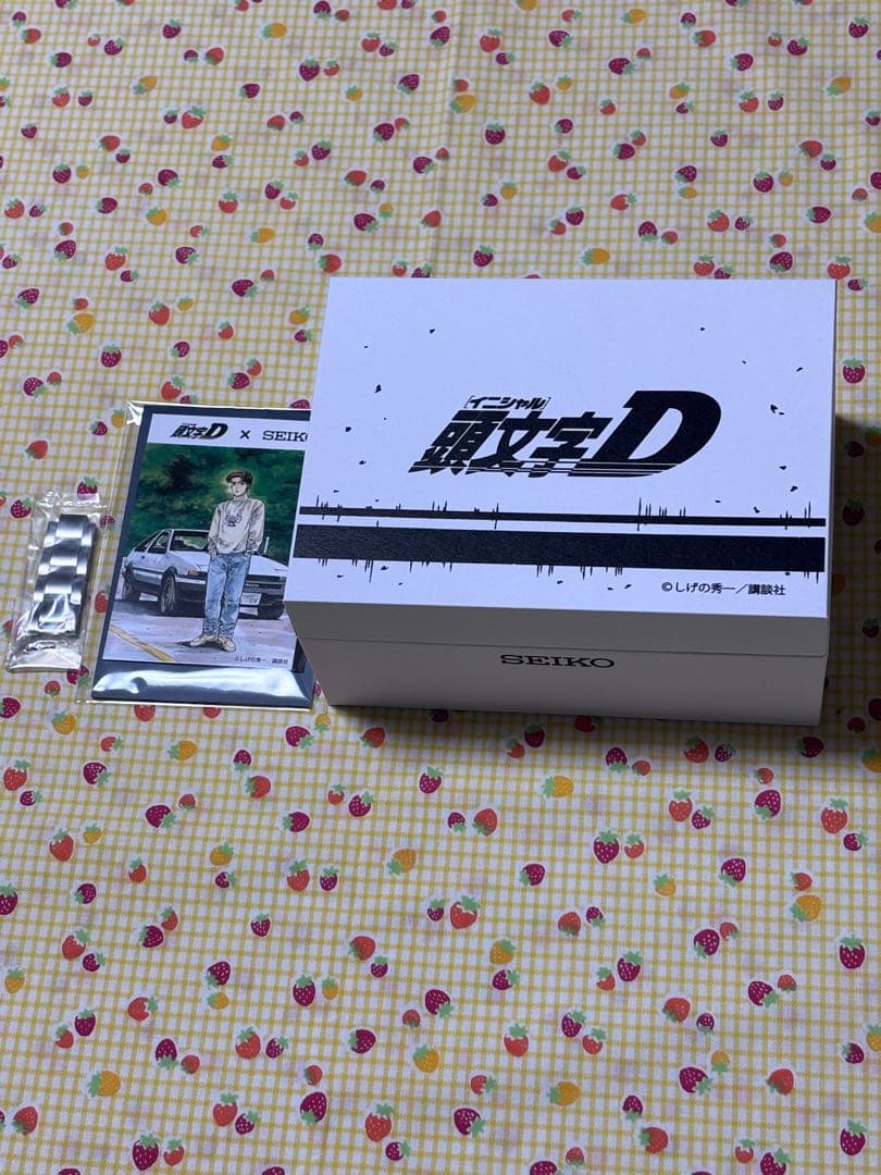 インちゃん専用ページSEIKO 頭文字D コラボモデル クロノグラフ