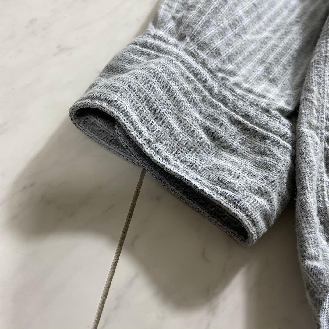 コムデギャルソンオム 田中オム 長袖シャツ ピンタック ストライプ 90s