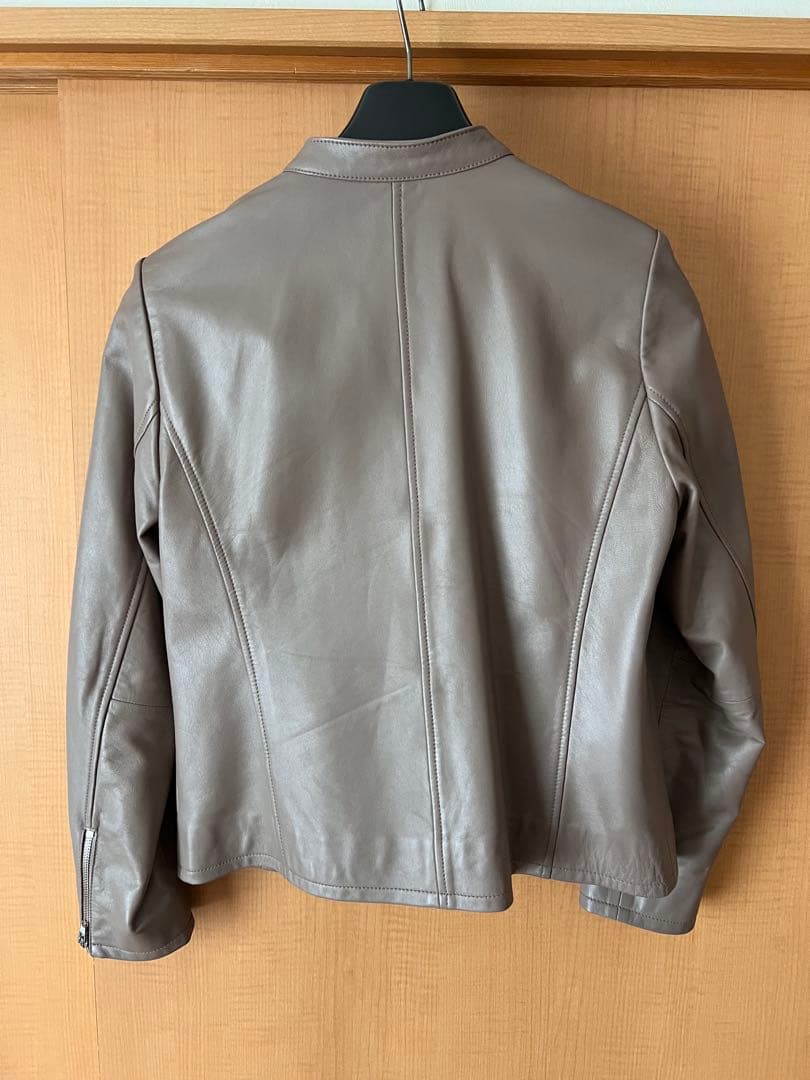 Simplicite レディースレザー シングルライダースジャケット