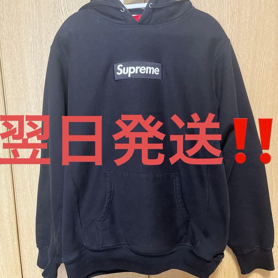 Supreme BOX LOGO 黒 サイズL パーカー　ボックスロゴ