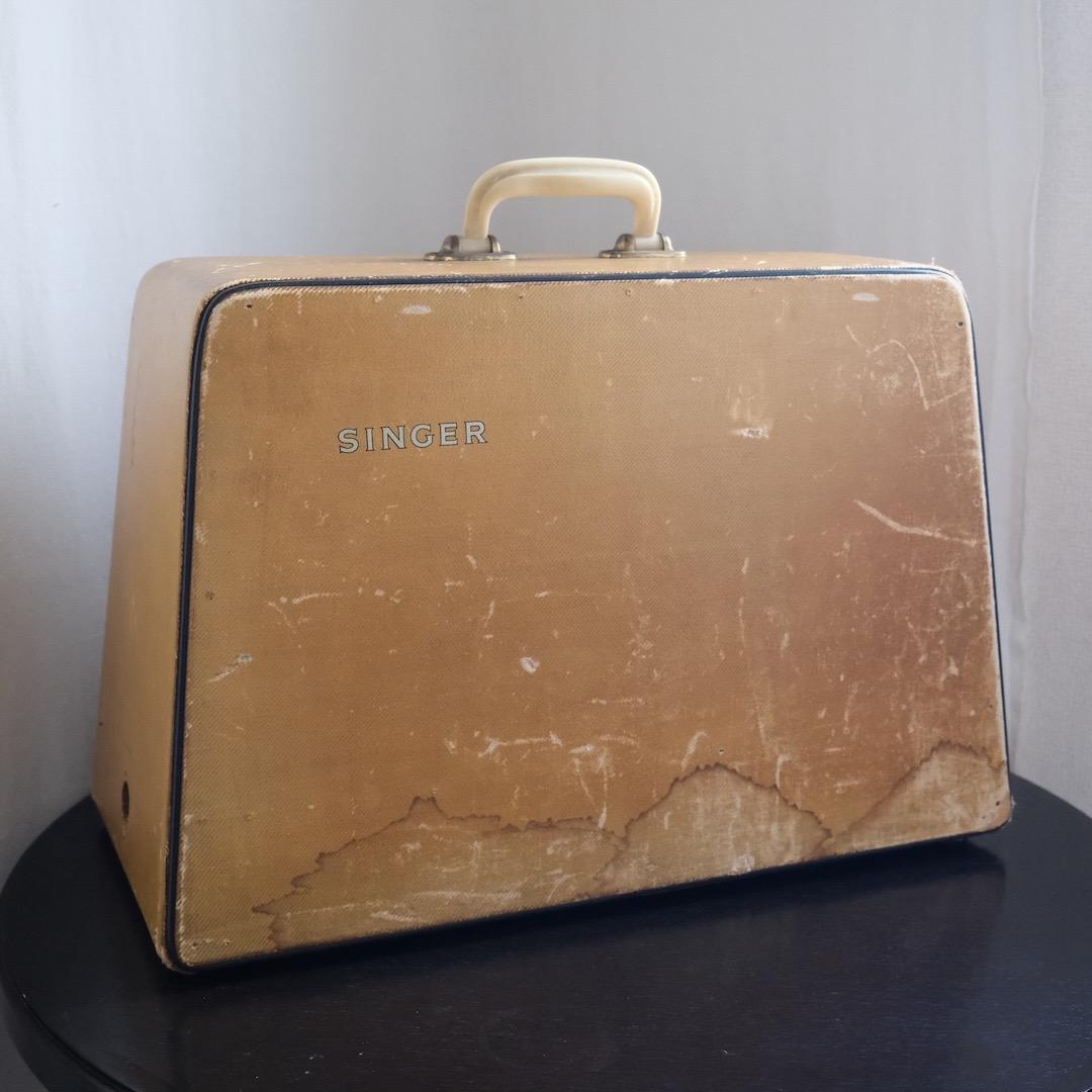 動作◎ SINGER シンガー　ミシン　191U アンティーク　ヴィンテージ