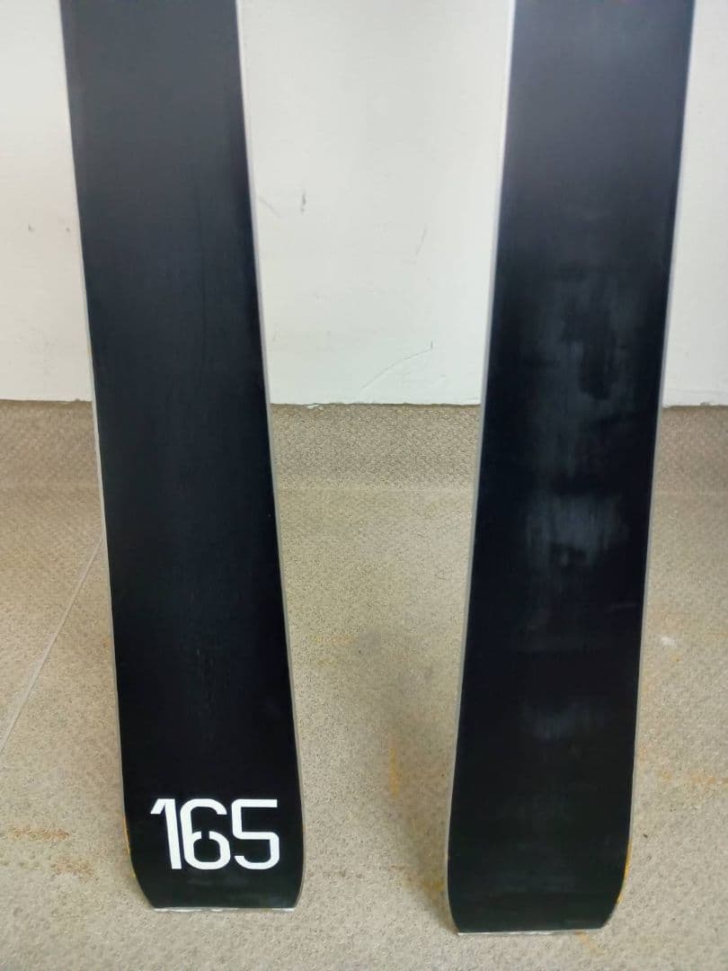 one more TRE スキー板 黒/白 165cm