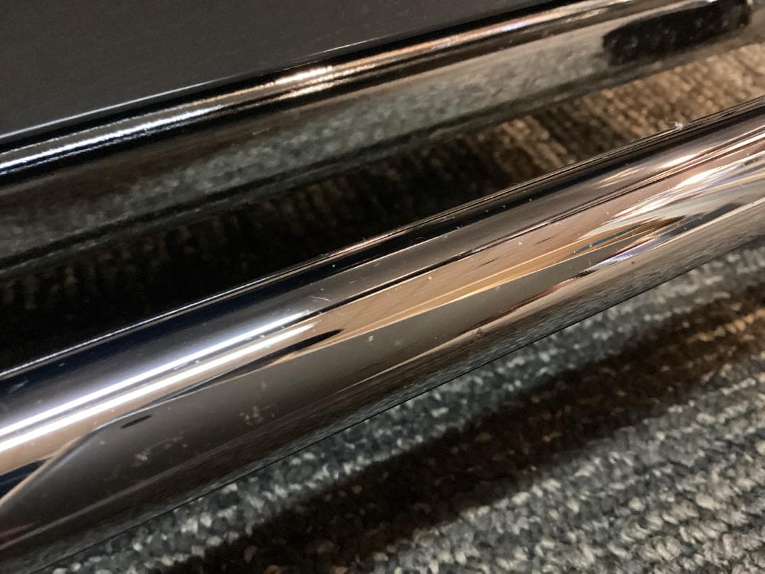 鍵付き　USMハラー　ロールボーイ　２段　デスクワゴン　アントラサイト　B