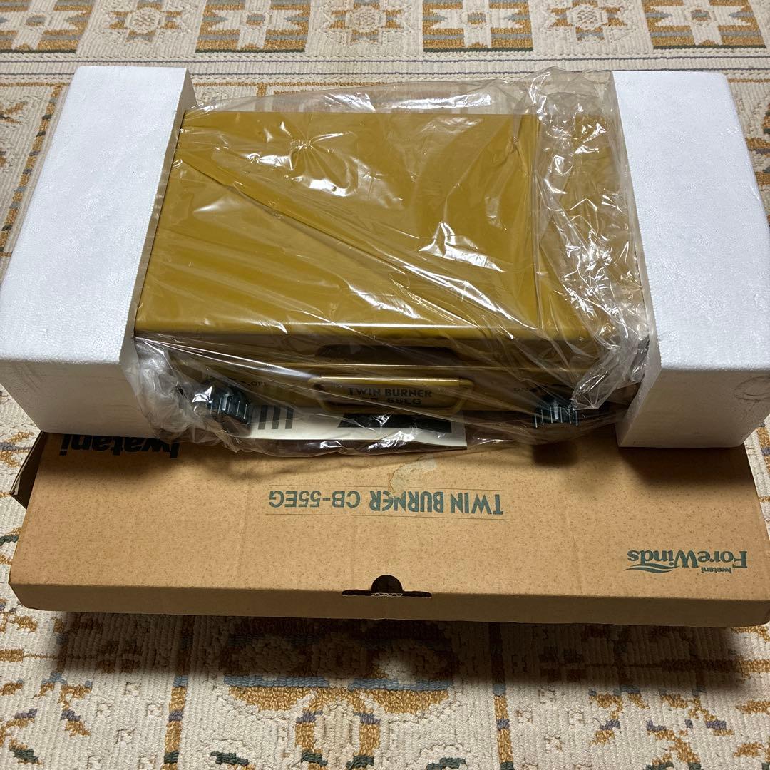 Iwataani ツーバーナーコンロ CB-55EG
