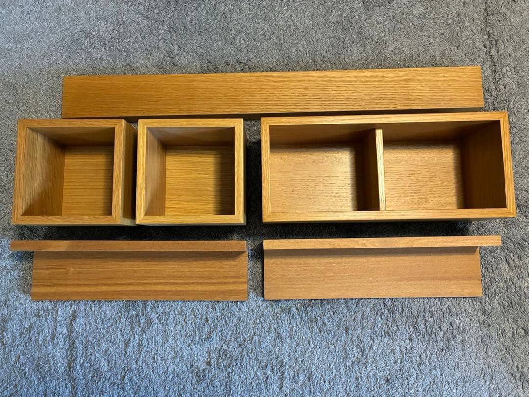 無印良品 壁に付けられる家具6点☆まとめ売り