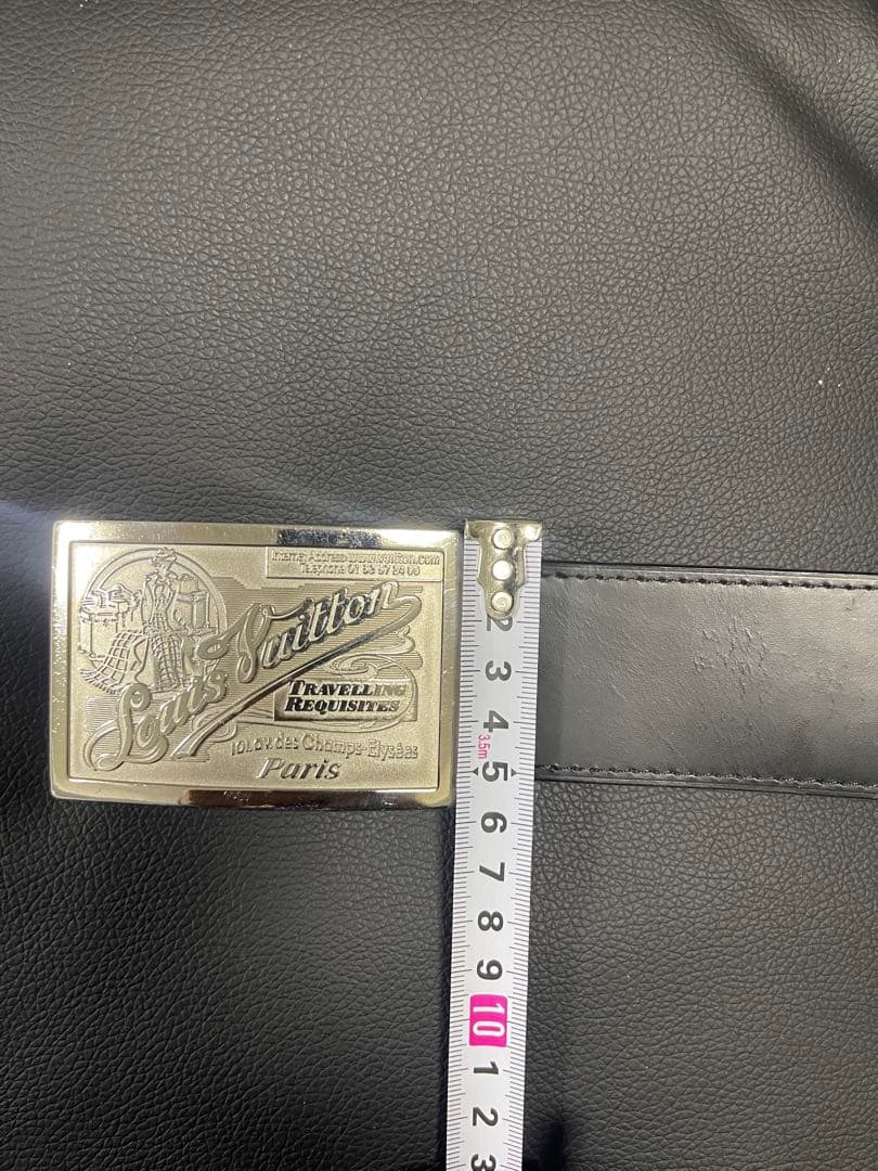 【最終価格】超絶カッコ良い　ルイ・ヴィトン ブラック ベルト