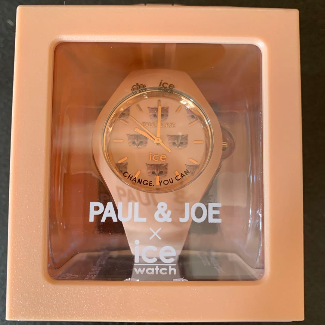 新品 PAUL & JOE アイスウォッチ 腕時計 限定モデル 猫 ヌネット