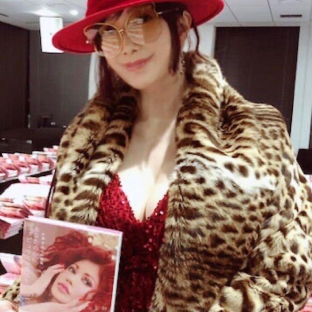 レア・ヴィンテージ・古着・ヒョウ柄・Ａライン・ロングコート。