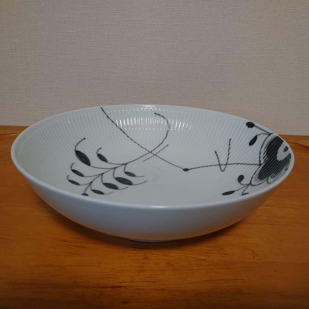 ロイヤルコペンハーゲン　ブラックフルーテッドメガ　2個セット