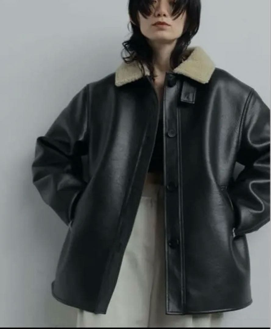 【anuke アンヌーク】Boa Flight Jacket 完売品　36