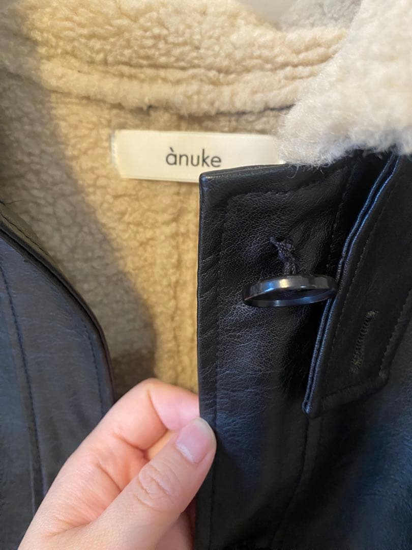 【anuke アンヌーク】Boa Flight Jacket 完売品　36