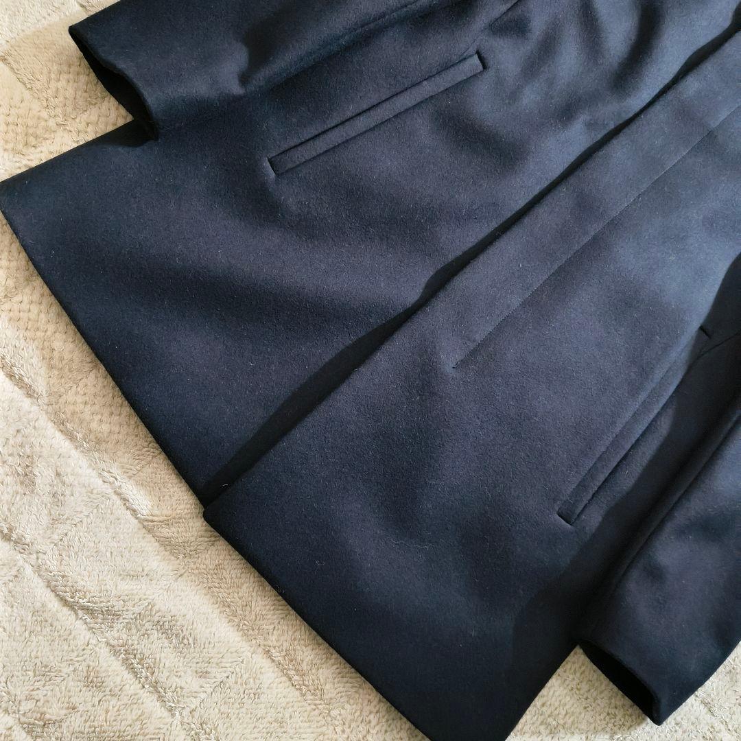 セオリー BELVIN スタンドカラーコート カシミヤ混 ロング XS