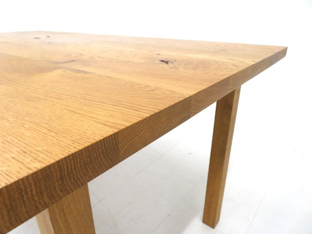 展示品　無印　オーク材　リアルファニチャー　ダイニングテーブル　デスク　机