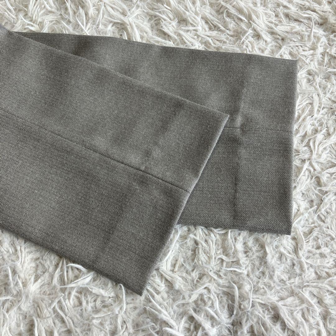 極美品 ORIHICA レディーススーツ 3点セット ライトグレー