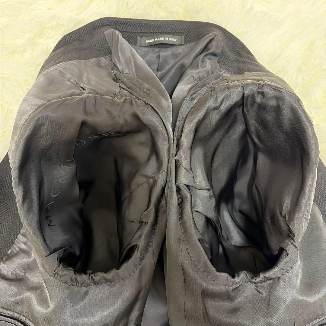 【ヘリンボーン】マッキントッシュ チェスターコート へリンボーン ウール