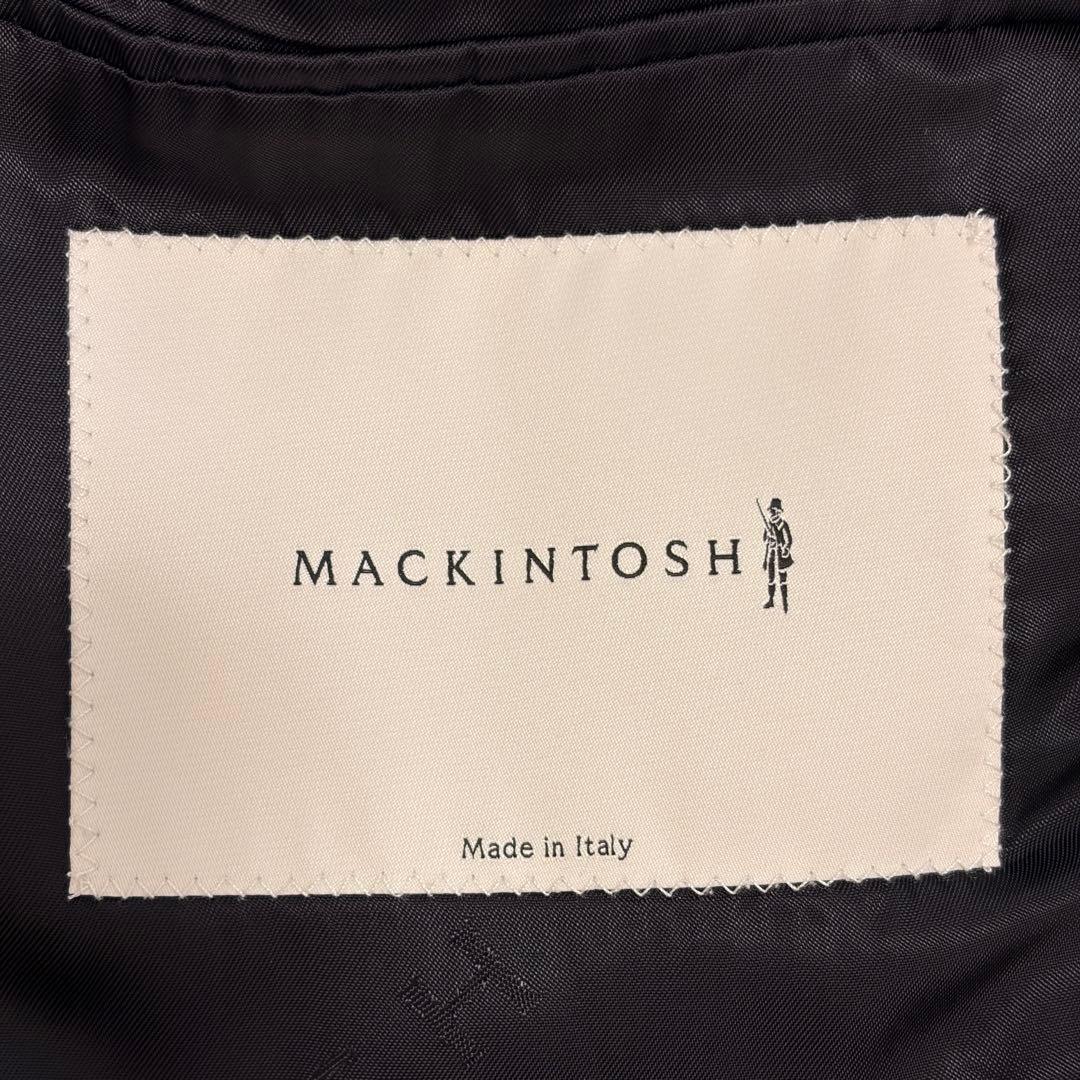 【ヘリンボーン】マッキントッシュ チェスターコート へリンボーン ウール