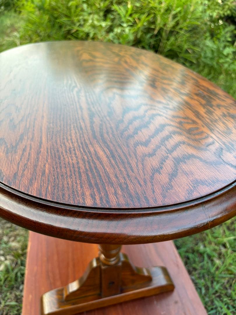 三越ブルージュ/カントリーハウス　オーバル型センターテーブル　ローテブル