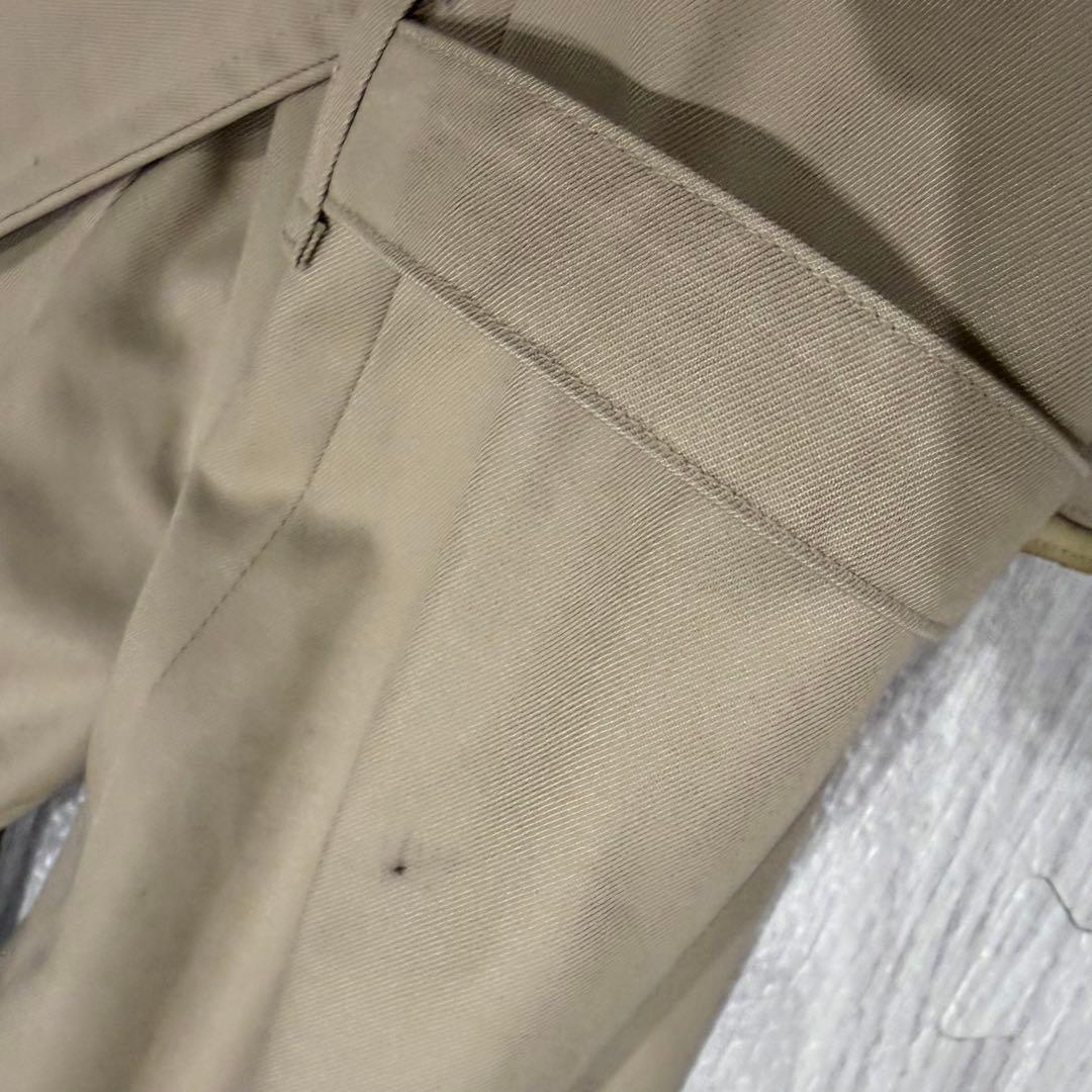 バーバリーズ ステンカラーコート　ノバチェック　ベージュ　ベルト付き