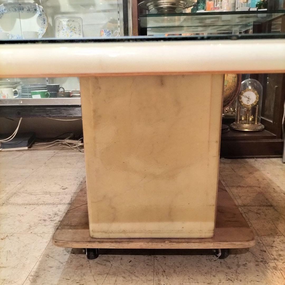 M♦年始Sale 自社配送限定 天然大理石　リビングテーブル