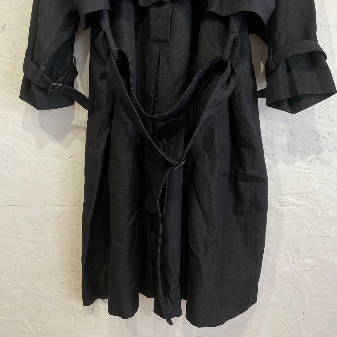 古着Vintage『SHIN HOSOKAWA』切替変形デザイントレンチコート
