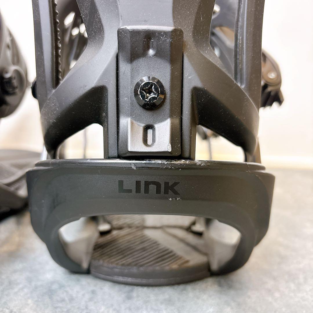 【美品】 LINK リンク ビンディング GRD-2 BLK Lサイズ