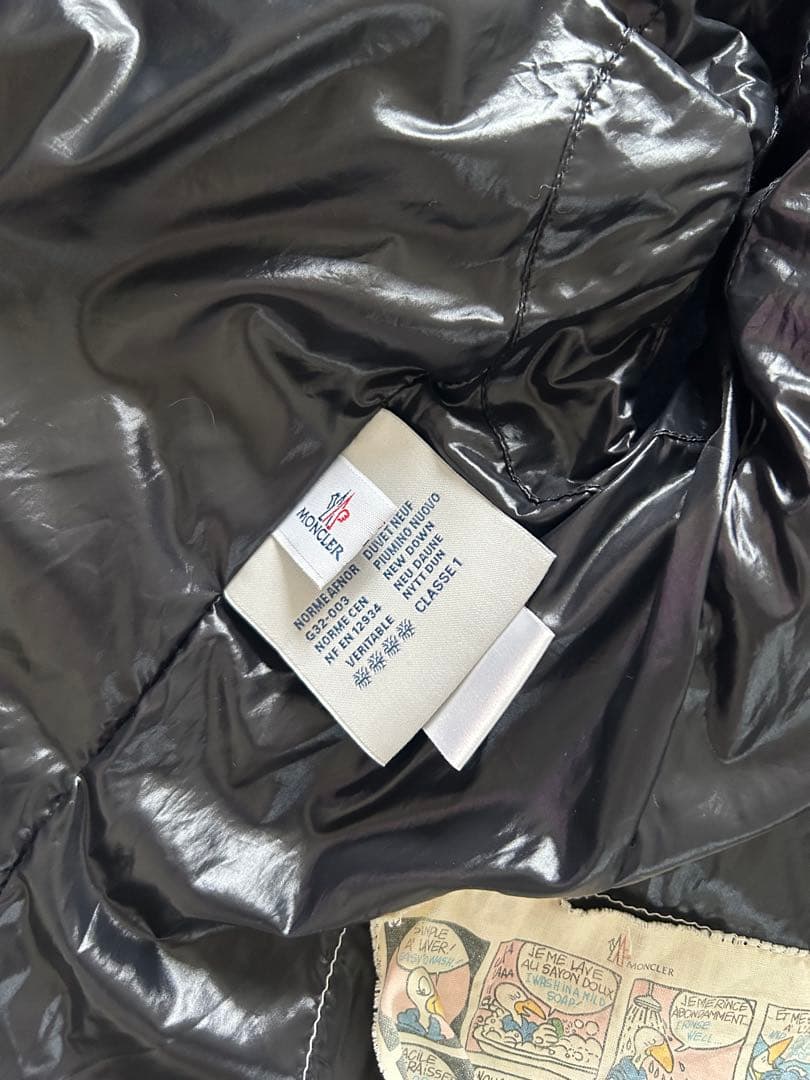 MONCLER モンクレール　黒 ダウンベスト　サイズ0