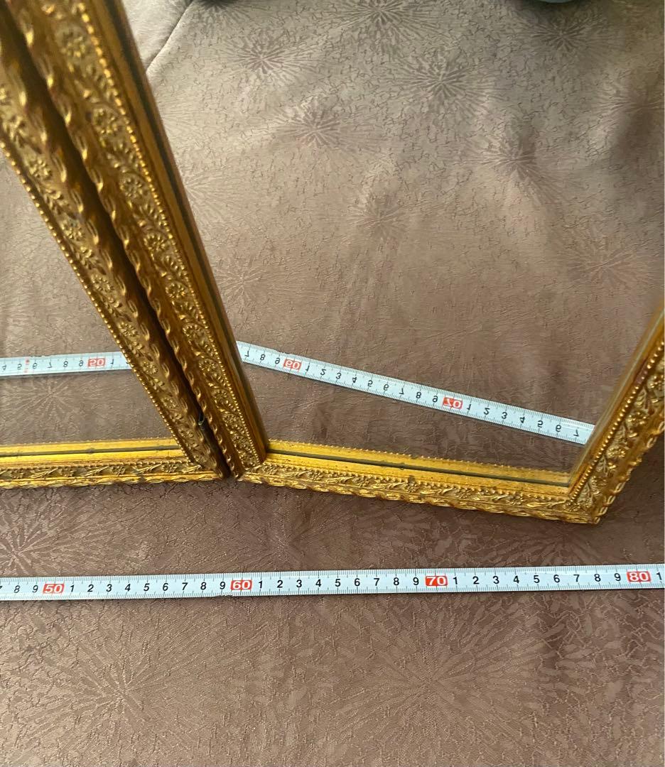 イタリアアンティーク三面鏡