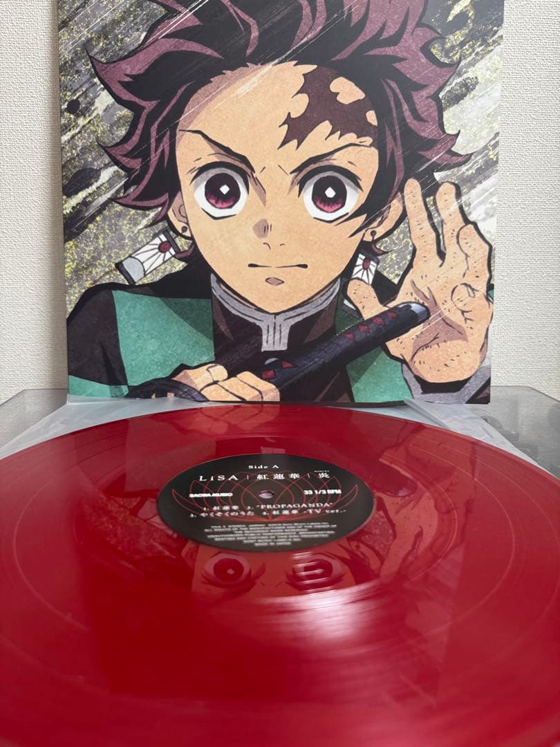 LiSA 紅蓮華・炎 レコード