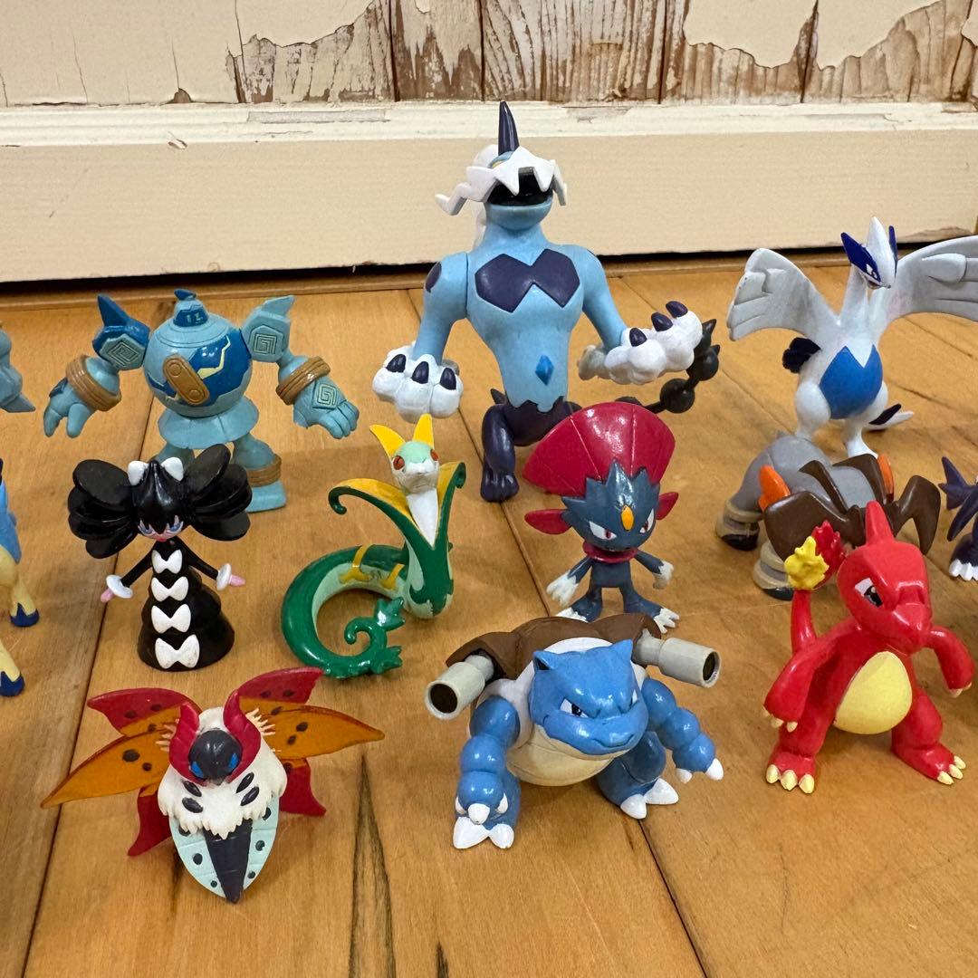 ☆ポケモン☆希少多数　当時物　フィギュア　指人形　ソフビ　ストラップ　根付け
