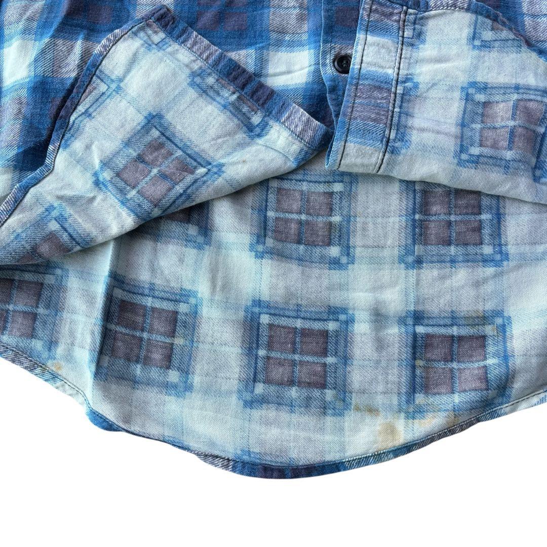 H*中様 50s JC.Penny プリントネルシャツ ヴィンテージ 希少 レア