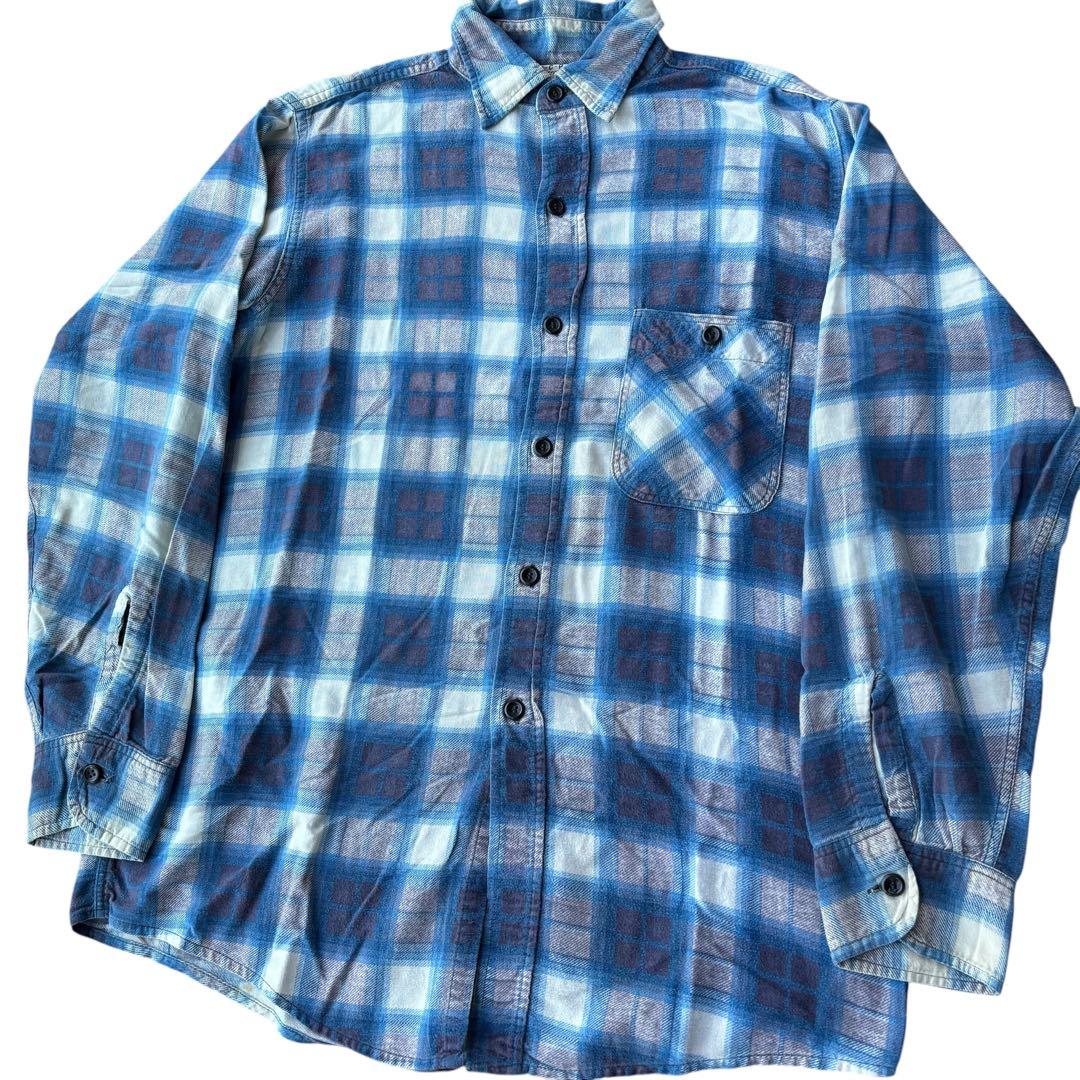 H*中様 50s JC.Penny プリントネルシャツ ヴィンテージ 希少 レア