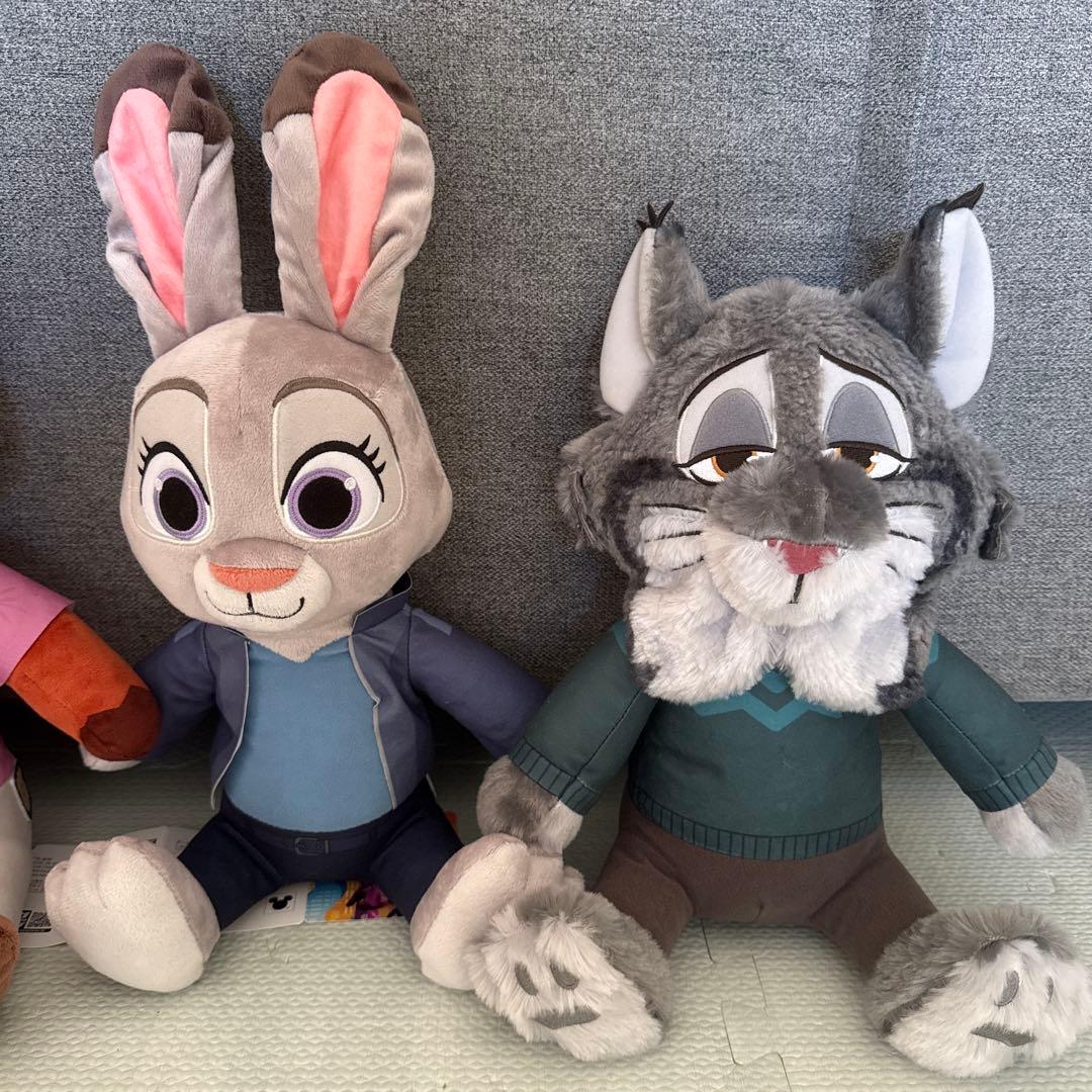 4種セット　ズートピア2 Lぬいぐるみ