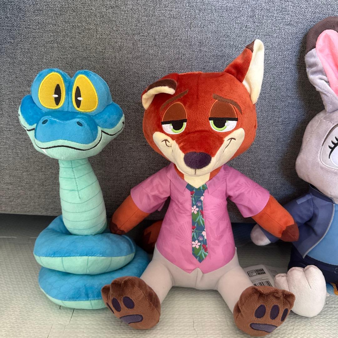4種セット　ズートピア2 Lぬいぐるみ