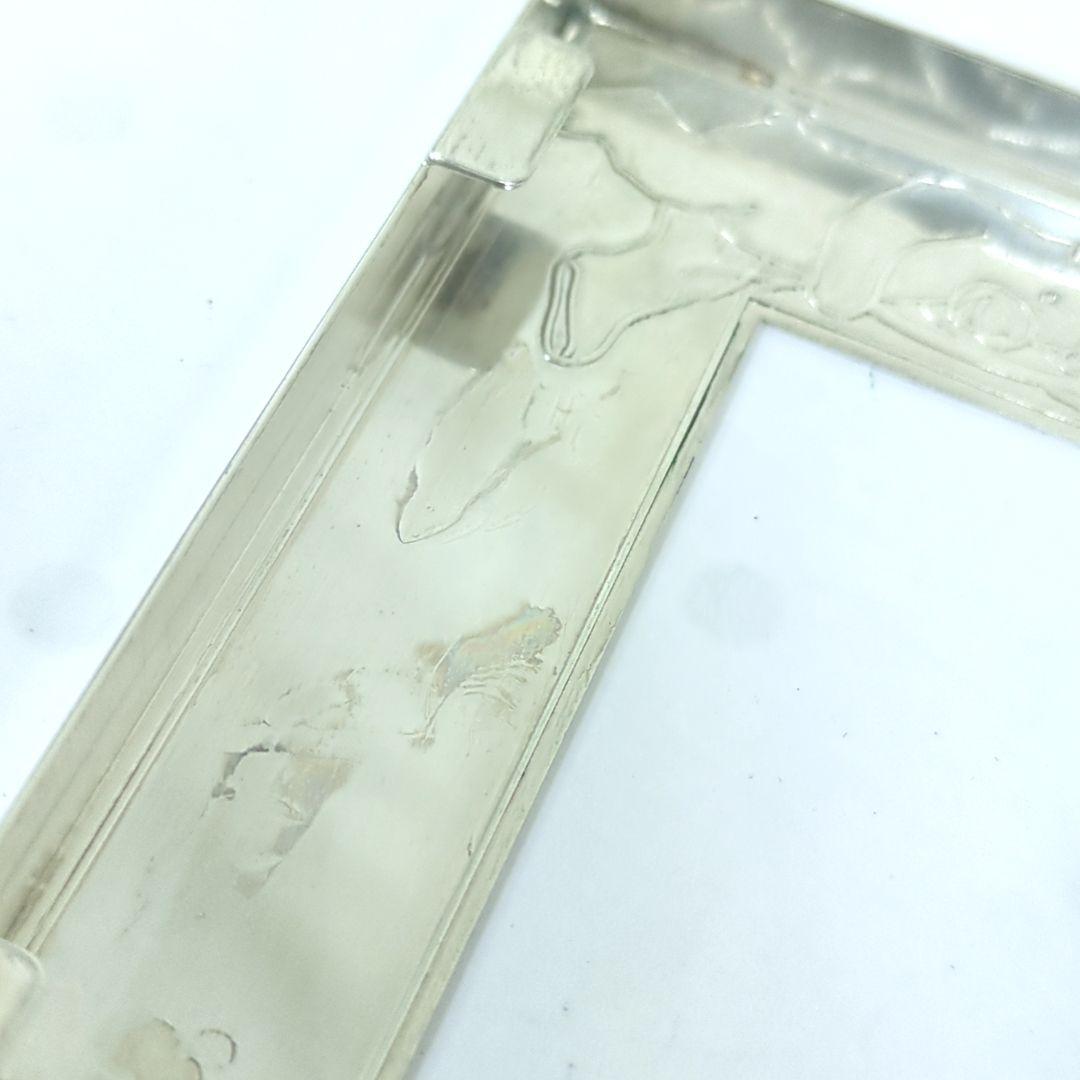 ティファニ シルバー925 フォトフレーム ベアモチーフ 約64g ★レア