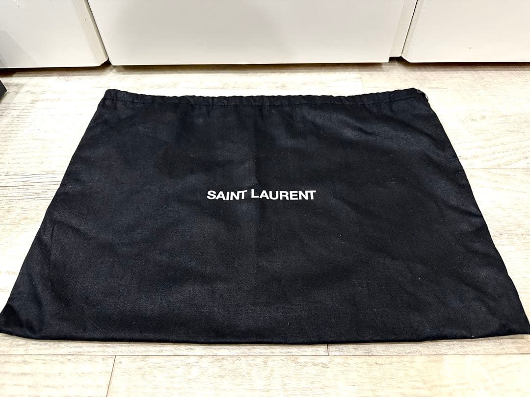 極美品/付属完備 SAINT LAURENT サンローラン ボディバッグ YSL