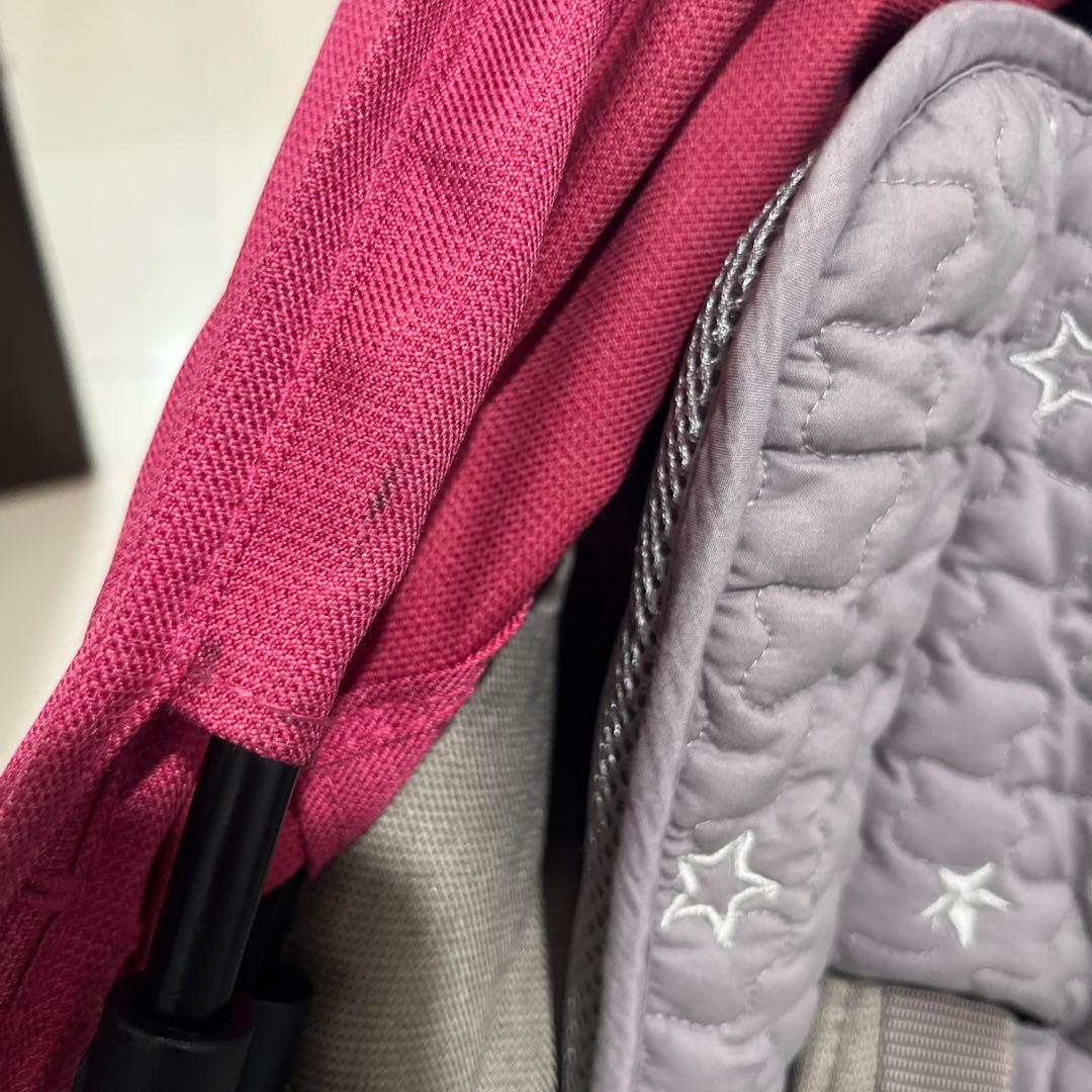 エアバギー　ココプレミアフロムバース　メルローズ　ピンク　付属品付き