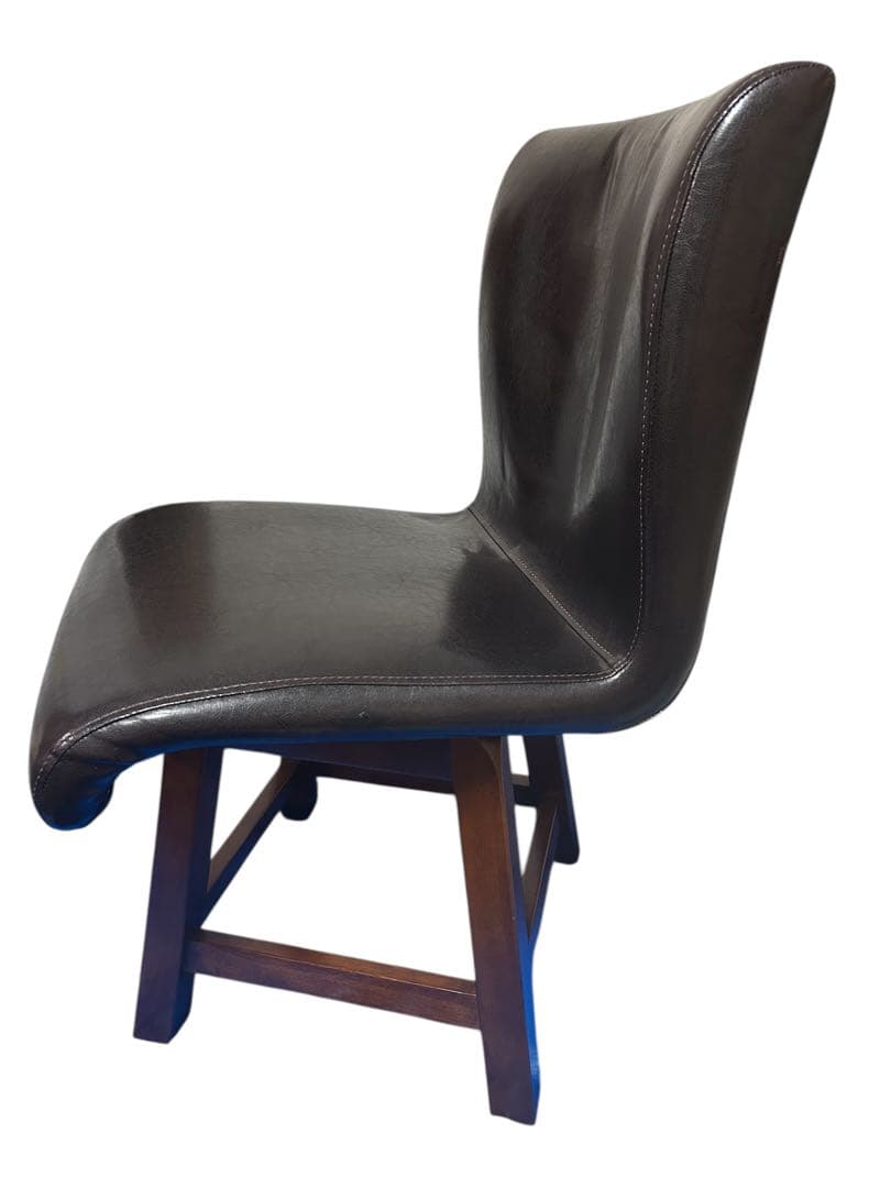 良品　モリシゲ 2脚セット アンティーク調 北欧風 回転チェア