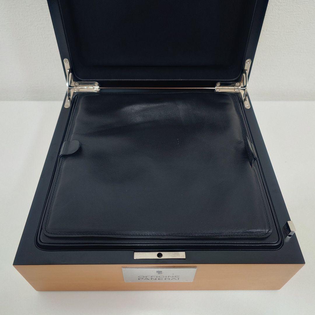 パネライ ウォッチボックス ウォッチケース 時計ケース 空箱 木箱 冊子 鍵付き