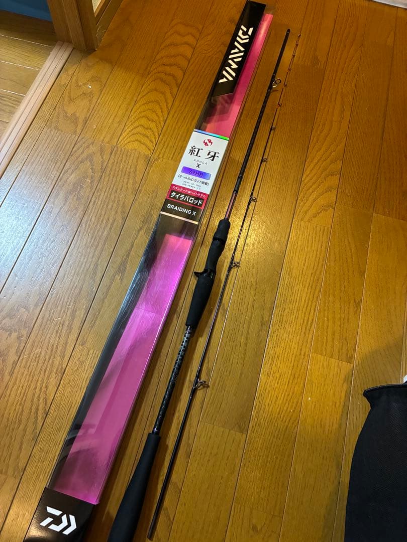 ダイワ紅牙 X 69HB タイラバロッド