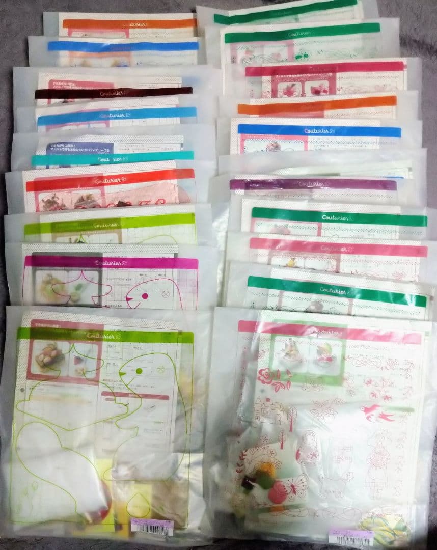 フェルトで作る本物みたいなパティスリーの会 21個セット＋オマケ