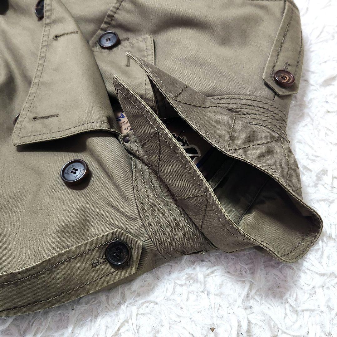 ✨希少✨シーラップ ビームスF❣️別注　トレンチコート　イタリア製　L位　カーキ