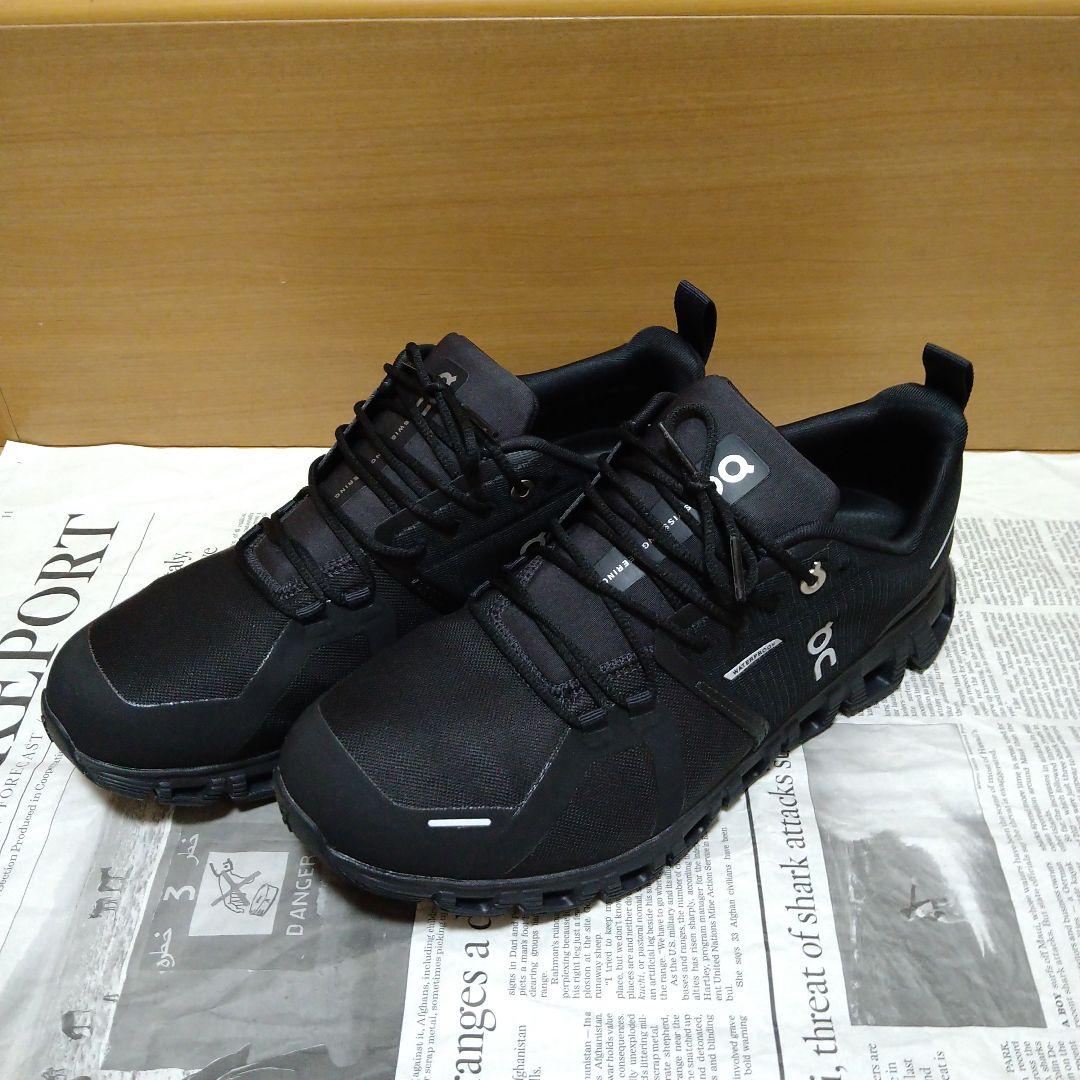 On Cloud6 Waterproof Black　オン　メンズ　スニーカー
