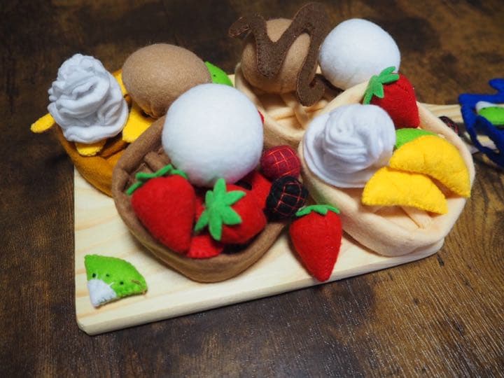 41 フェルトままごと　ワッフル　オーダーページ